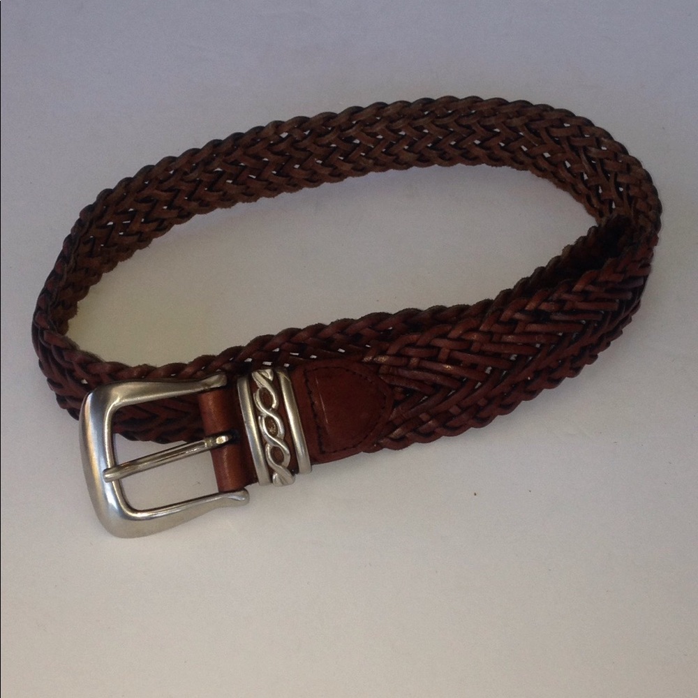 Aimee Lynn Brown Leather Belt Sz M